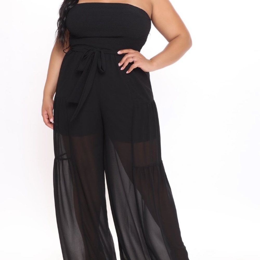 Sleeveless jumpsuit
